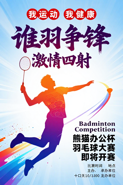 谁羽争锋：热情运动的艺术表达
