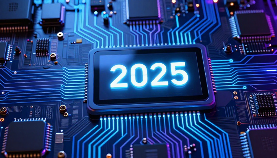 未来科技:2025智能电路板视觉展示