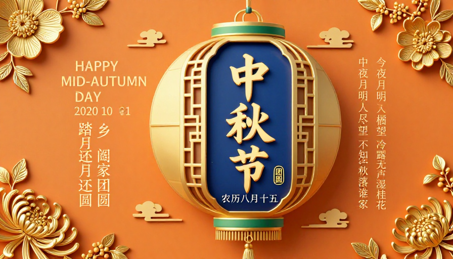 中秋佳节·古典韵味现代设计海报