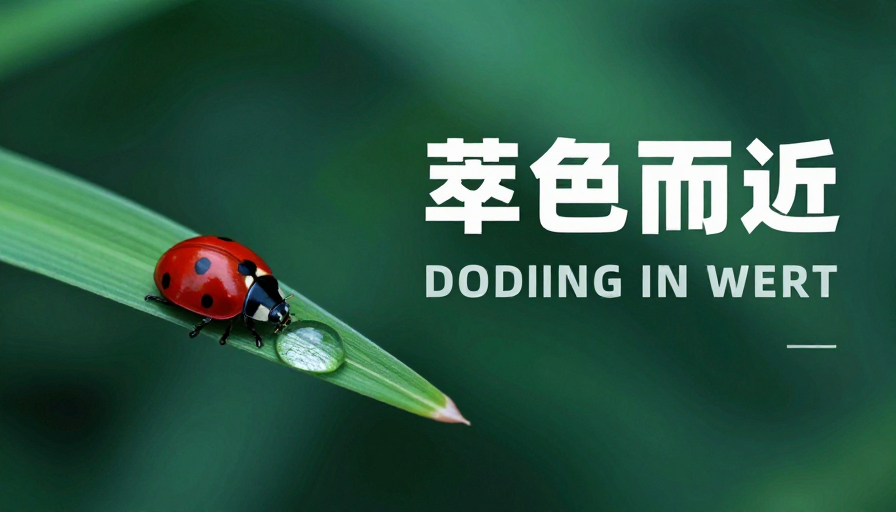 自然微距：静谧绿意中的生命之美