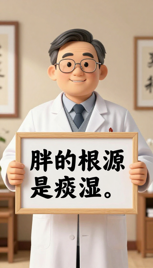可爱老中医揭胖之秘，痰湿才是根源！