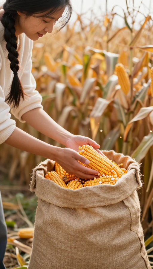 秋收金浪:土地与汗水的浪漫诗篇