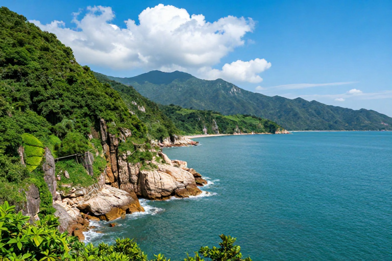 碧海青山:壮丽海岸线的自然之美