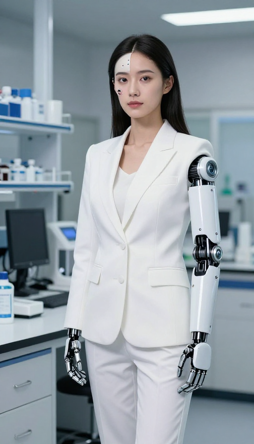 未来医学：女性科学家融合机械与智能的实验展示