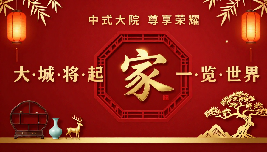 中式古典美学·顶级豪宅尊享礼遇