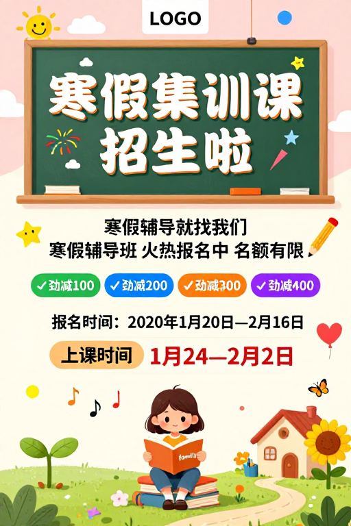 童趣寒假班：活力集训课火热招生中