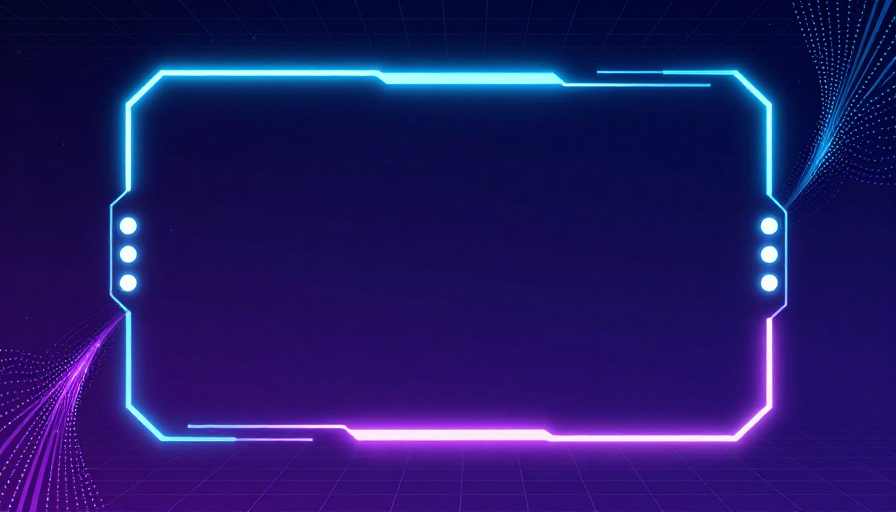 赛博朋克数字空间科技感背景图