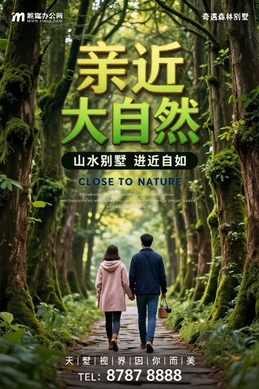 亲近自然·诗意栖居——高端森林别墅生活愿景