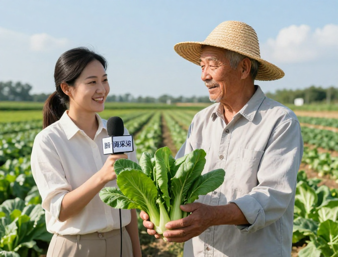 乡村记者:丰收中的和谐对话