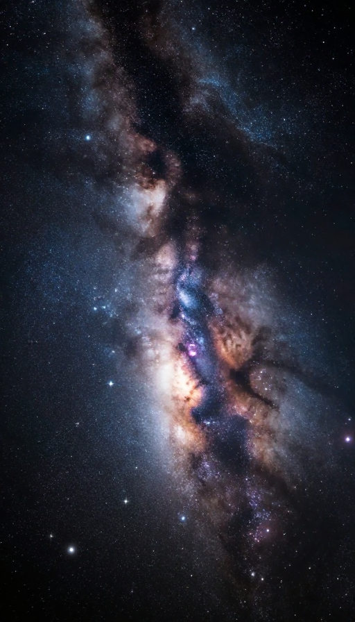 宇宙诞生:亿万光年外星河壮丽景象