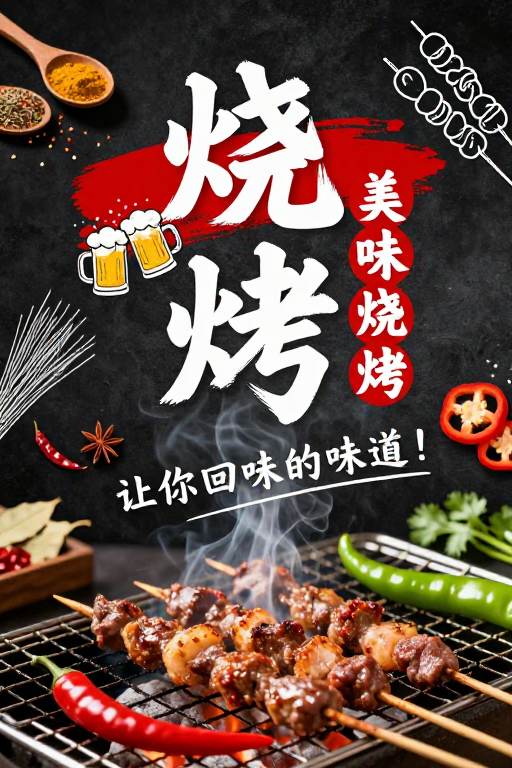 中式烧烤 烟火气中的美味诱惑