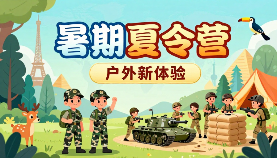 童趣盎然·暑期户外探险夏令营