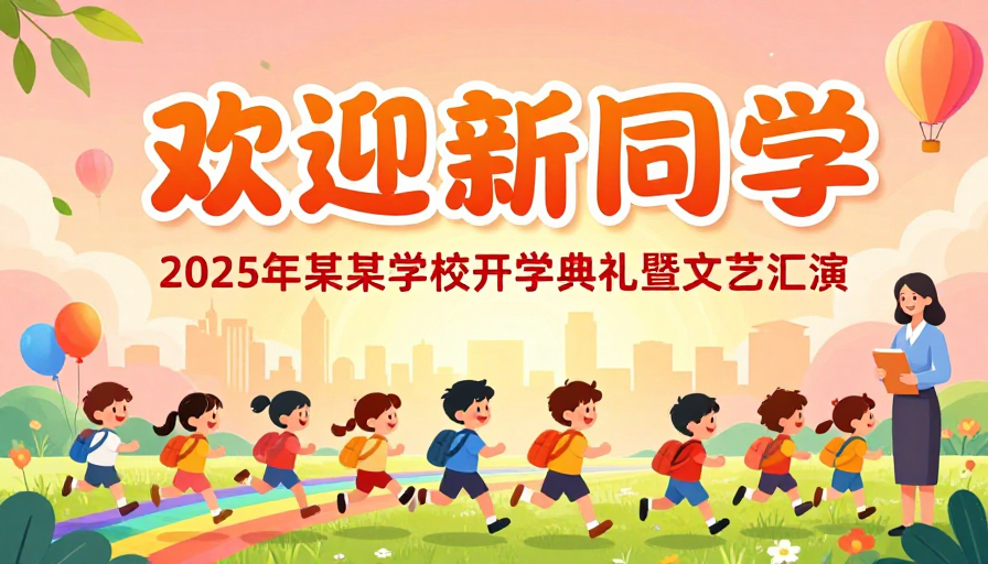2025年开学典礼：快乐启航·童心飞扬