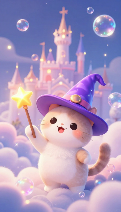 魔法猫咪云堡奇遇:童话闪光特写
