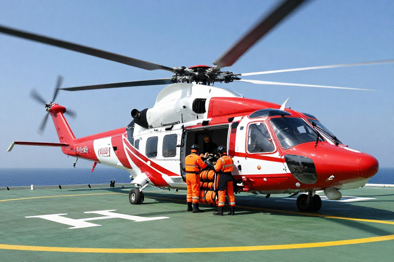 海上救援:Sikorsky S-92高速作业实拍