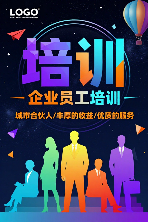 未来商务：科技感培训视觉设计
