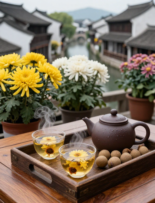 江南古韵：黄花梨桌上的治愈茶香