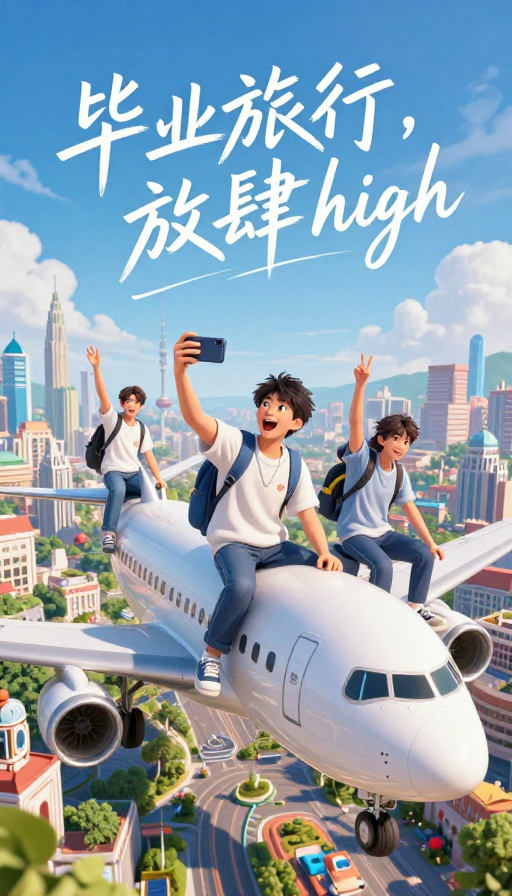毕业旅行·放肆 high:CG 质感青春之旅