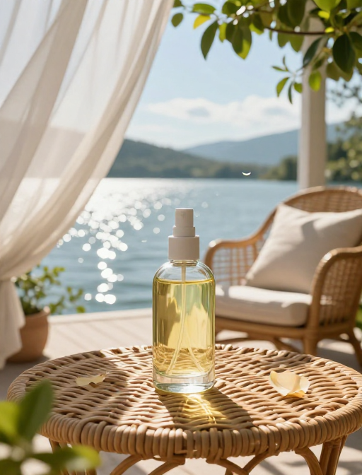 午后阳光下的法式香氛：露台静谧时光