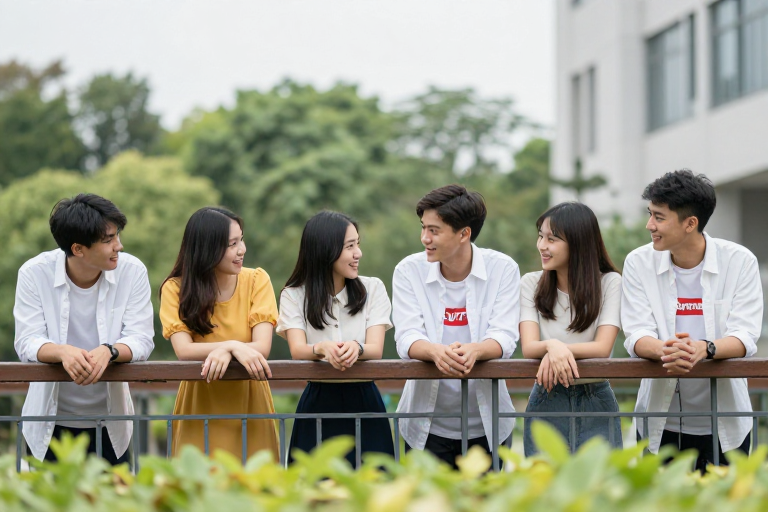 青春活力:六位亚洲青年的自然光影时刻
