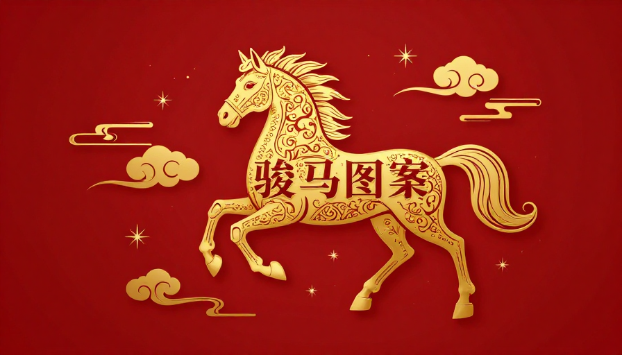 金骏耀华:华丽典雅的红色星云骏马图案