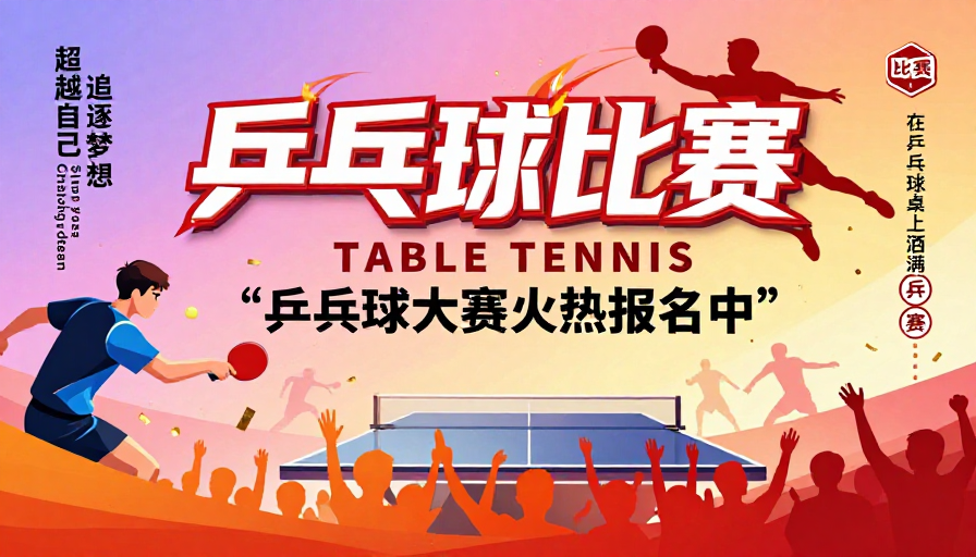 热血乒乓赛事:动感竞技与激情的视觉盛宴