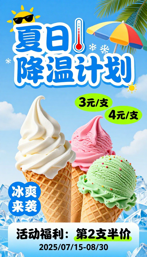 夏日降温计划：清凉甜品视觉盛宴