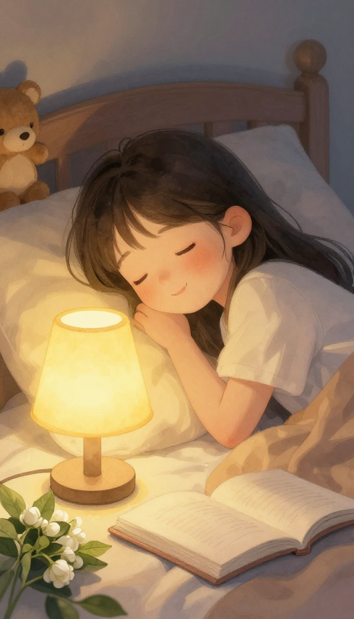 梦回暖黄·晚安水彩时光