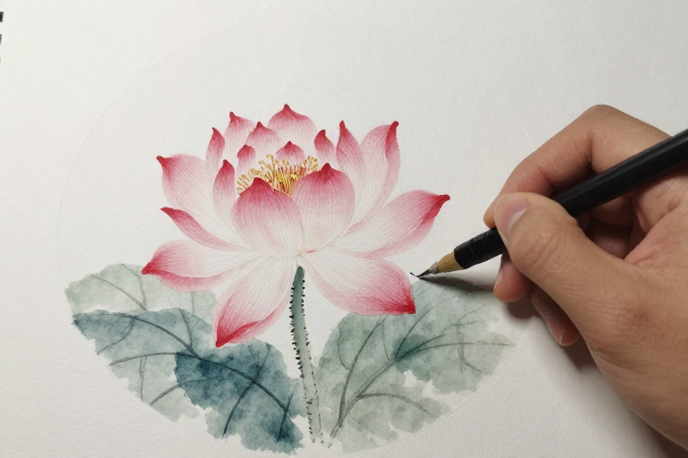 落笔生花:笔墨间绽放的艺术