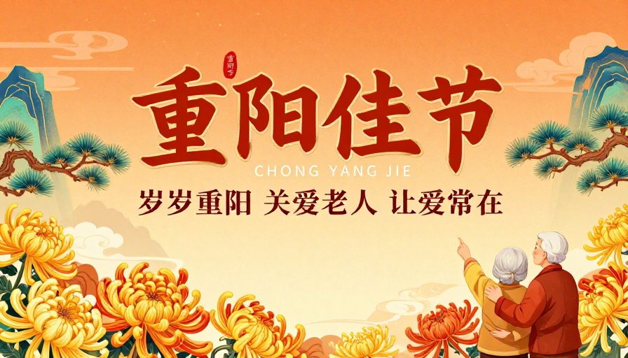 重阳佳节·暖橙风韵 温情守护