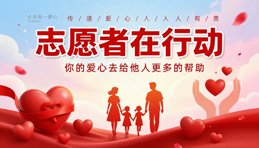 志愿者行动：点亮每颗心，传递温暖力量