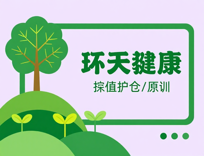 清新生态扁平化横幅设计