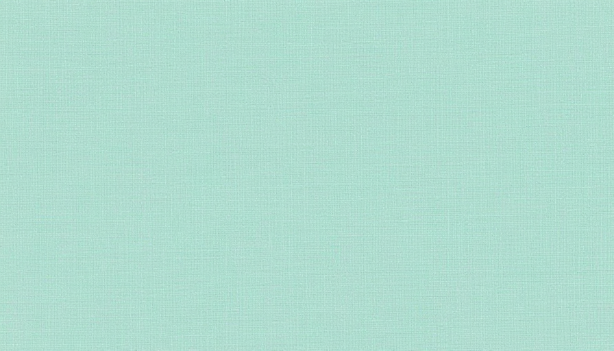 浅青绿色极简亚麻织物纹理背景