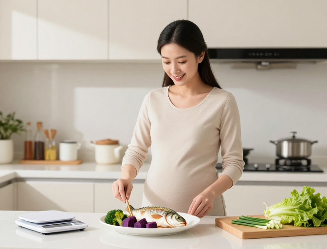 孕期营养:健康厨房中的温馨时光