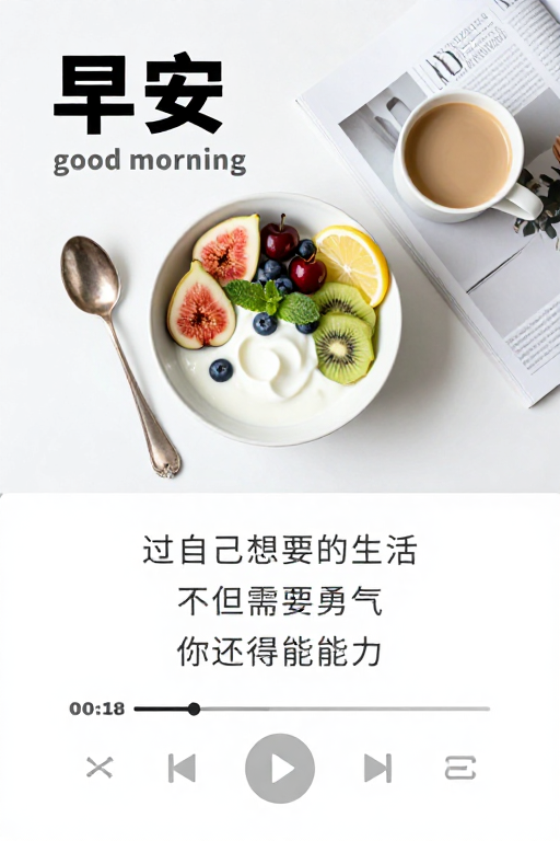 极简晨光：唤醒心灵早餐时刻