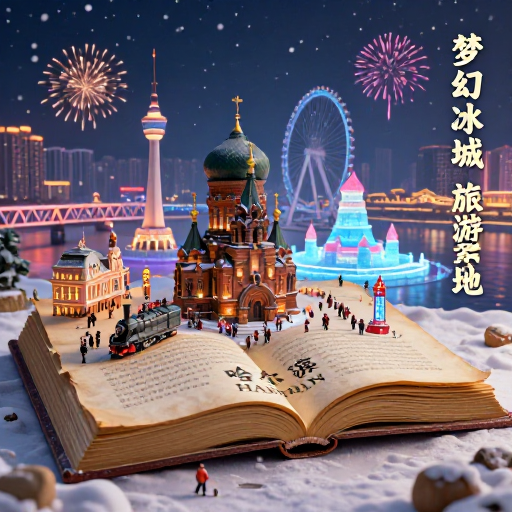 冰雪奇境:哈尔滨城市景观与历史韵味交融之美