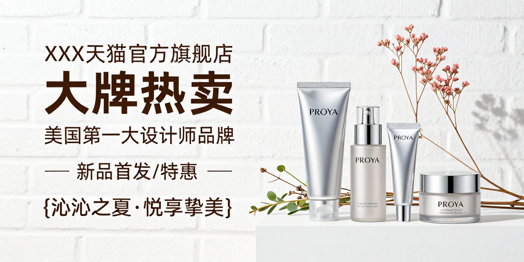 PROYA美白新品首发 轻奢护肤高级感