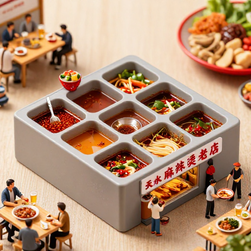 天水麻辣烫老店：街头美食的微距盛宴