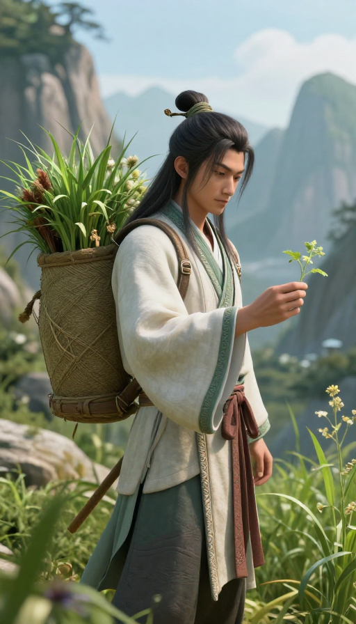 神农寻药：中国仙侠美学下的神秘山林