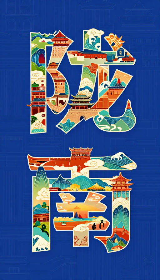 陇新年·非遗彩绘：中式拼贴艺术