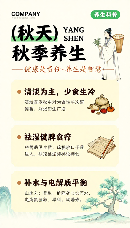秋季养生指南：融合中式美学的健康智慧