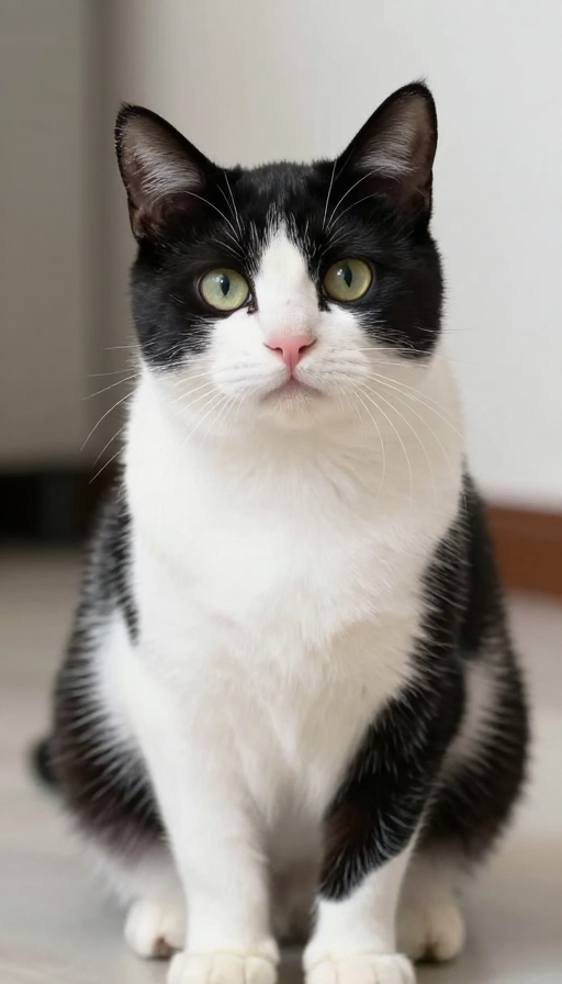 萌趣奶牛猫，活力满满萌宠