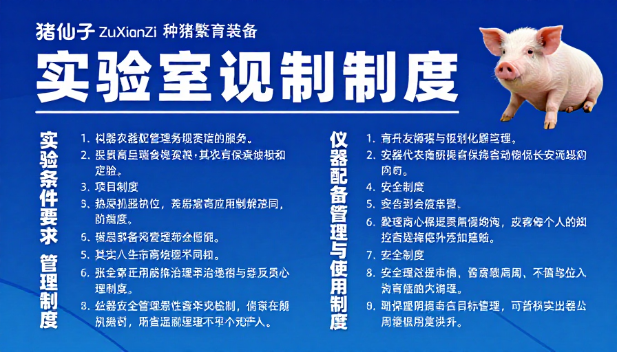实验室规章制度展示：专业与亲和并存