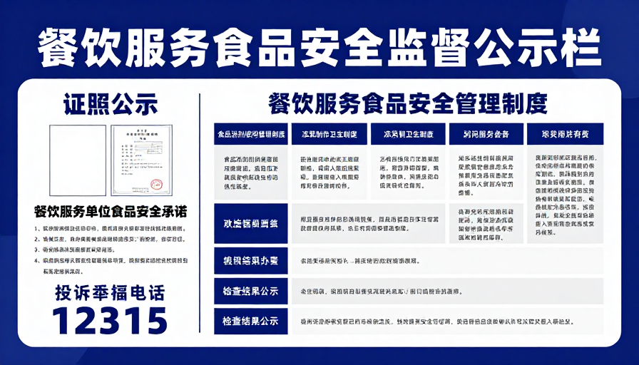 餐饮服务食品安全监督公示:权威政务信息展示