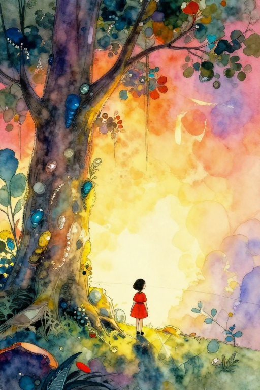 几米式治愈光影下的童话梦境