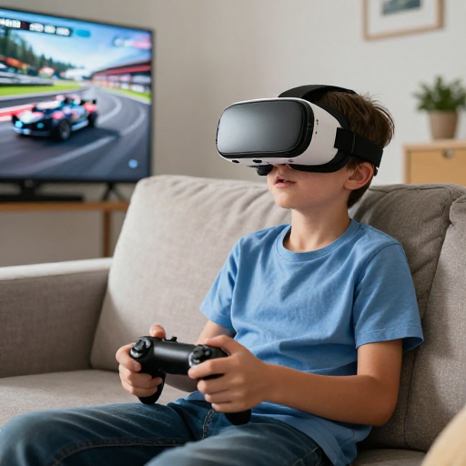 沉浸体验:VR游戏中的现实与未来交织