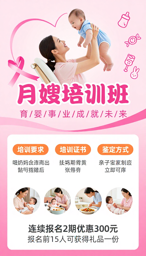 月嫂培训班：温馨母婴服务，成就未来