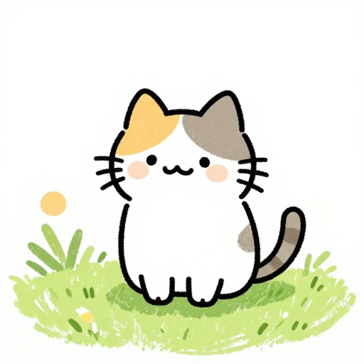 蜡笔风猫拟人童话:清新治愈的童趣世界