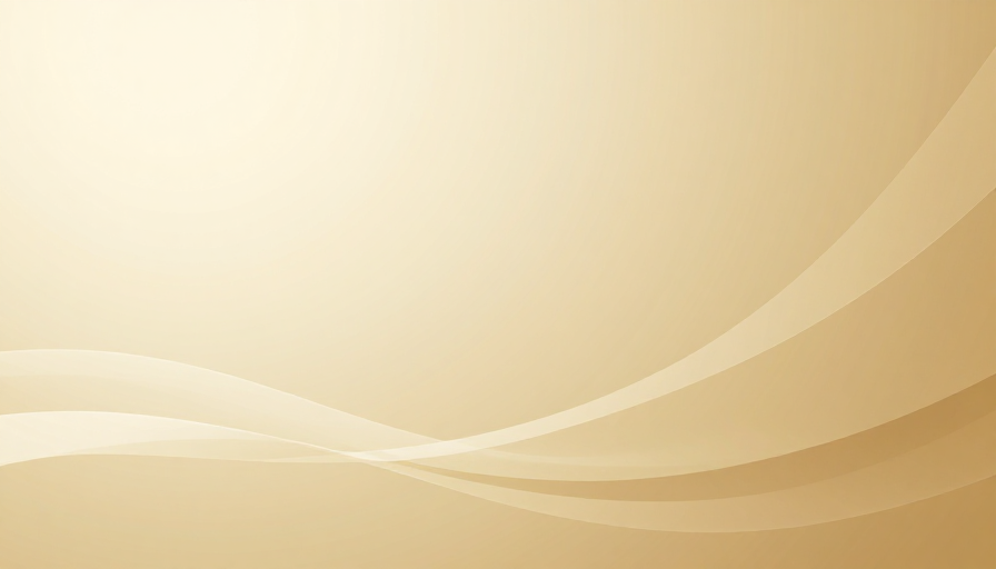 香槟金渐变流光，轻奢抽象背景