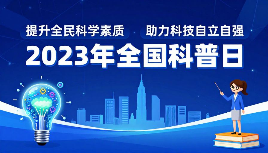 2023全国科普日：科技赋能全民素质